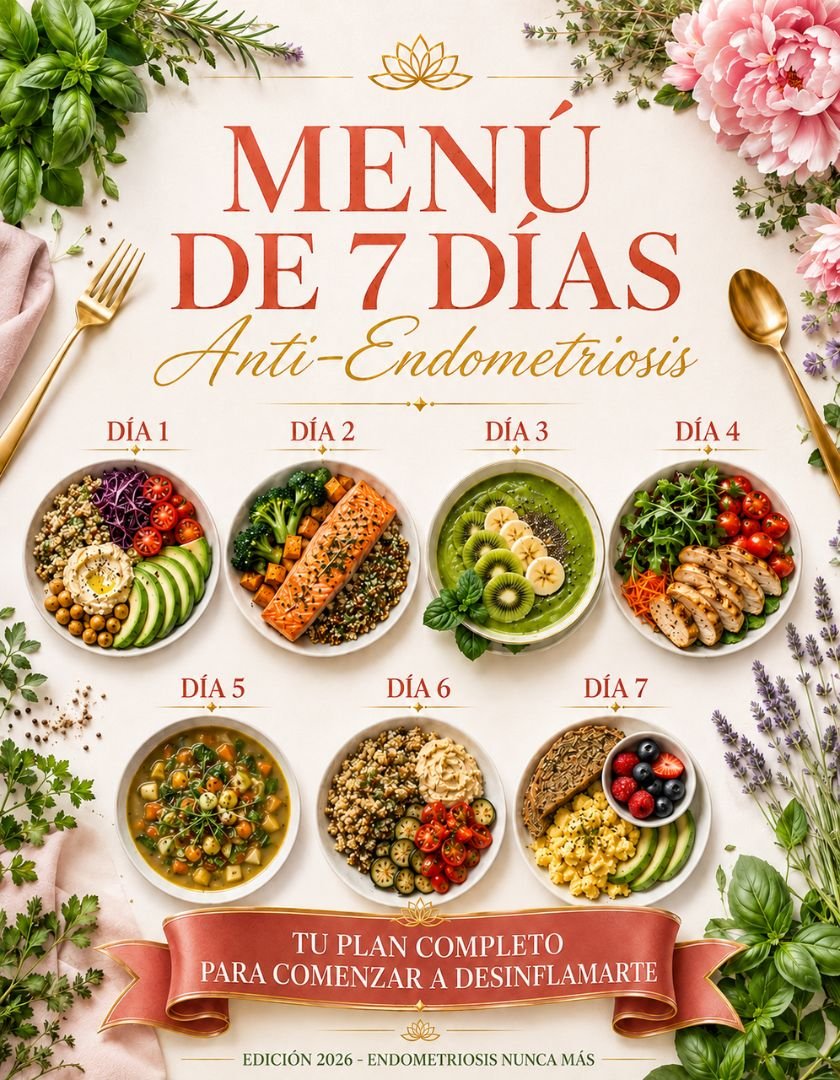Menú de 7 Días Anti-Endometriosis